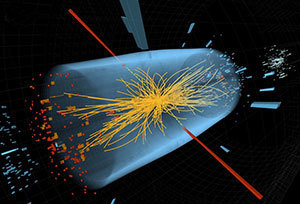 Higgs illustration (Courtesy CMS/CERN)